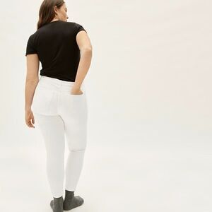 Everlane White High Rise Skinny Jeans Size 34 US Size 18